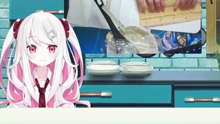 Gadis seksi Jepang 3D super cantik membuat sushi bagian 2