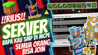 RILIS!! Server BAPAK KAU SMP S3 DI MCPE Terbaru!! || Free Join dan Ga ada persyaratan || - minecraft