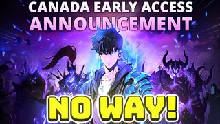 MASSIVE NEWS! We're Getting Early Access [Solo Leveling:ARISE]