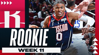 Jalen Green With Another Highlight Finish 🔥 | Top 10 Rookie Plays NBA Week 11