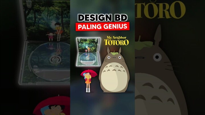Konsep Blu-ray Tonari no Totoro Kreatif Banget!