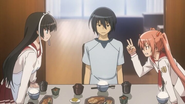 The jealous scene in the animation Shura field is full of jealousy again