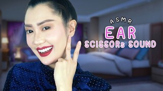 ASMR ไทย ตัดขนหู เสียงกรรไกร ✂️ ASMR Scissors Sounds Snip Snip Around Your EARS