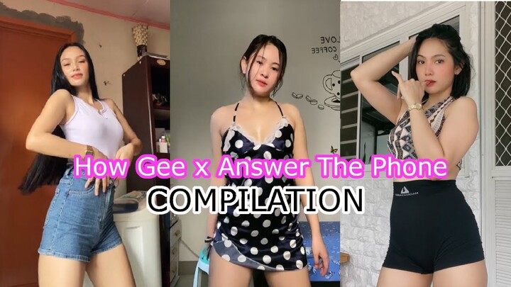 HOW GEE X ANSWER THE PHONE REMIX COMPILATION | HOT PINAY TIKTOK COMPILATION 2023 (Part 77)