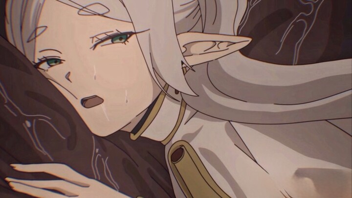 Frieren keenakan dimasukin belut monster👅🥵