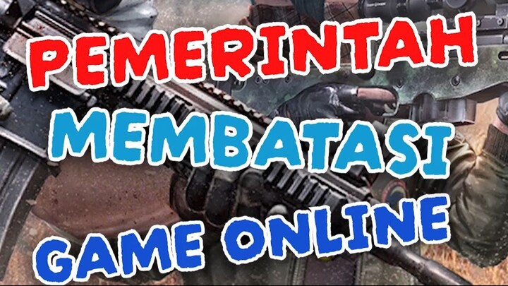 Pemerintah Membatasi Game Online