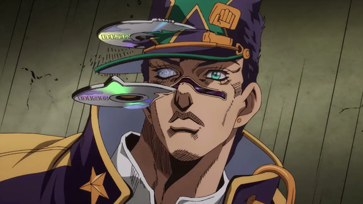 โจโจ้ ล่าข้ามศตวรรษ สโตน โอเชี่ยน ฉาก โจทาโร่ โดนดึงแผ่นดิสก์ พากย์ไทย Netflix