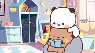布布:最喜欢我的小熊宝粘着我啦！