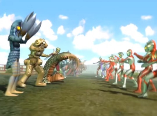 Tutorial kombo karakter "Ultraman Fighting Evolution 3" (5)