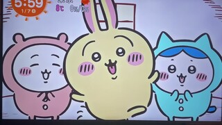 ちいかわ　めざましテレビ　2022.1/7