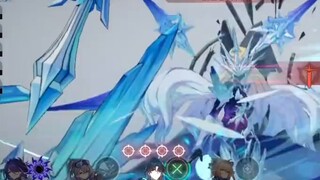 Saudara Diandao memakai cincin Olimpiade di kepalanya