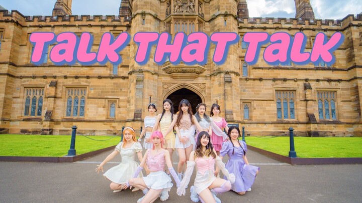 【Twice】Twice悉尼大学分兔？Talk That Talk 一镜到底甜美高质量翻跳