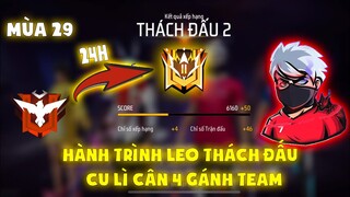 Hành Trình Leo Thách Đấu Mùa 29 CÂN 4 Cực Đỉnh của CULÌ | 1 VS 4 Không X2