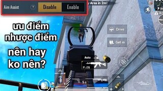 PUBG Mobile - Thử Tắt Hỗ Trợ Ngắm Và Solo Squad | Nên Hay Không Bật Aim Assist