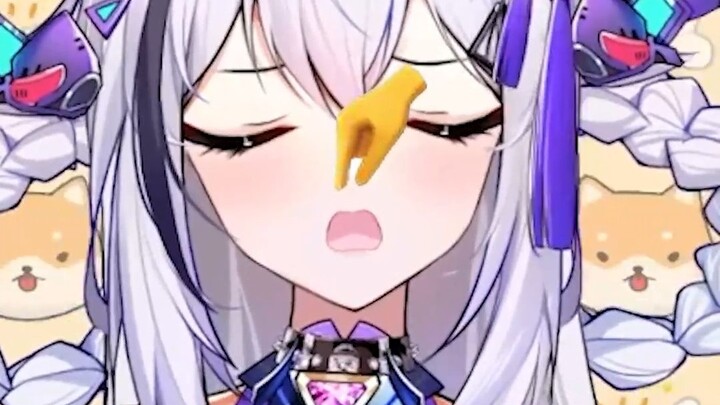 Who says you can't make any sound without a nose? ! ! Old tricks, new ones~