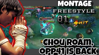 CHOU ROAM MONTAGE FREESTYLE , COMPILATION NO 01