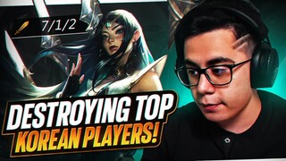 ABUSING MY INSANE IRELIA IN KOREAN CHALLENGER! 🔥