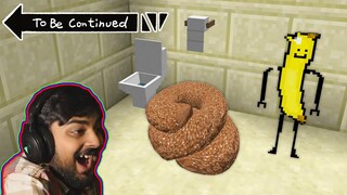 Minecraft Meme MUTAHAR laugh - Banana and POOP ! PART 132