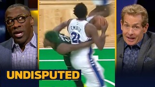 UNDISPUTED | Marcus Smart said Joel Embiid “tried to break his arm” during scuffle -Shannon backlash