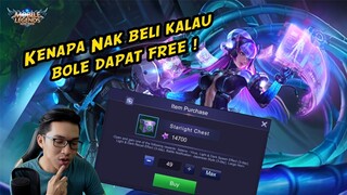 MOONTON KASI SELENA EPIC SKIN SECARA PERCUMA untuk yang BERTUAH !