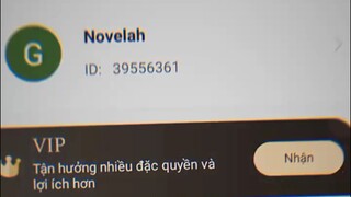tải Novelah về sau đó nhập mã 39556361 để nhận ngay 30k điểm cày thêm sẽ nhận được thẻ Garena 100k