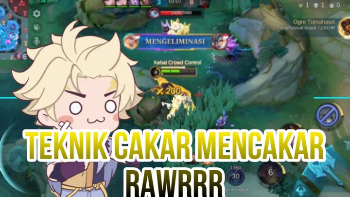 TEKNIK CAKAR MENCAKAR RAWRRR