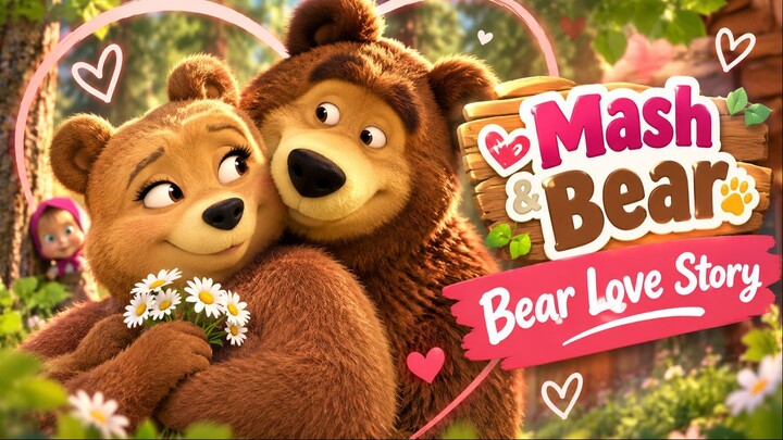 Masha & Bear ❤️ | Bear Love Story 🐻💕 | Romantic Cartoon