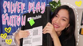 100k Countdown + UNBOXING My Silver Play Button! (IYAKIN ALERT!!) | Rosa Leonero