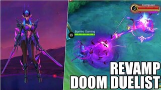 Karina Doom Duelist Revamp Skill Effect! - Mobile Legends