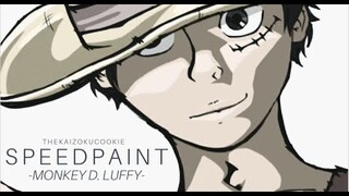 MONKEY D. LUFFY - [SPEEDPAINT]