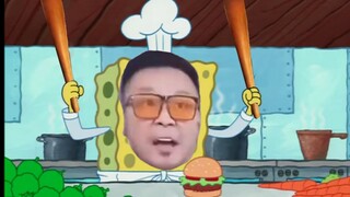 Hamburger dengan saus