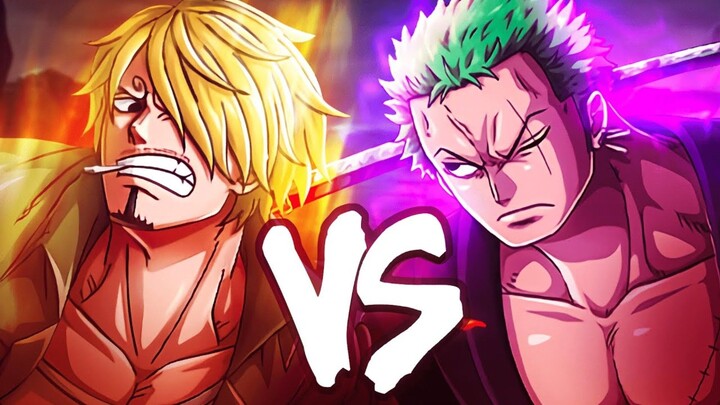LEBIH KUAT MANA ZORO VS SANJI? RIVAL ABADI KRU MUGIWARA!!😱🔥
