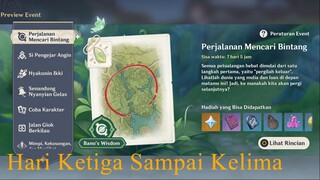 Full Event Perjalanan Mencari Bintang Hari Ketiga Sampai Kelima