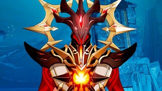 Genshin Impact 2.4 - The Devouring Benthic Flame Boss Fight