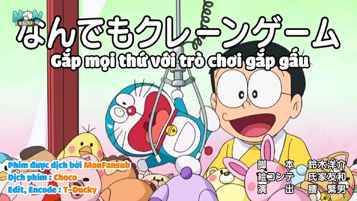 Doraemon New Series: Gắp Mọi Thứ Với Trò Chơi Gắp Thú