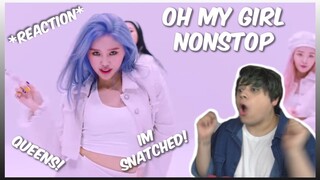(QUEENS!!) OH MY GIRL(오마이걸) _ Nonstop(살짝 설렜어) - Reaction