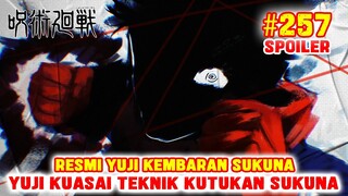 [SPOILER] JJK257❗RESMI YUJI SAUDARA KEMBAR SUKUNA❗YUJI KUASAI TEKNIK KUTUKAN SUKUNA❗8 BLACK FLASH❗