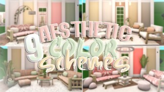 9 Aesthetic Color Schemes | BLOXBURG