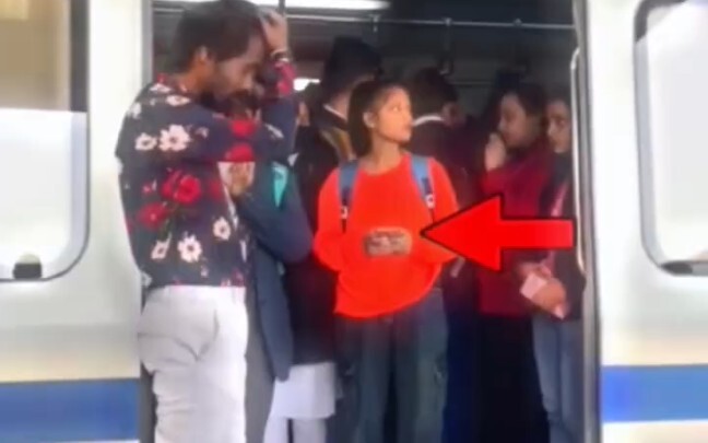 Man: I'm kidding, I don't want to take the subway