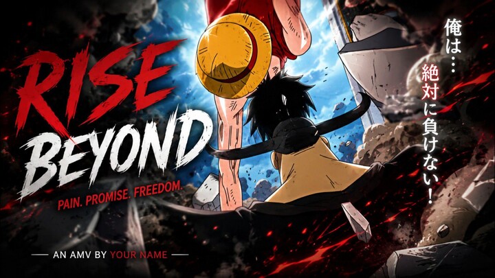 Luffy Vs Blueno [AMV] Rise Beyond