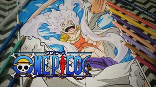 Drawing Gear 5 Nika - Monkey D Luffy