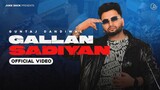 Gallan Sadiyan : Guntaj Dandiwal (Official Video) Beatcop | New Punjabi Song 2023 | Juke Dock