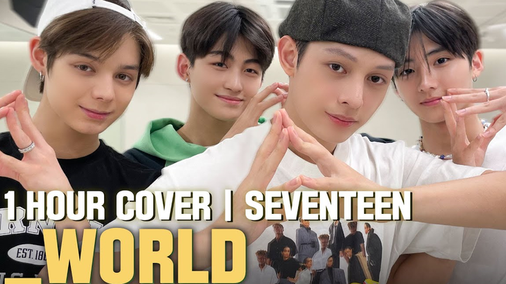 [_World Cover Dance] Trainee A’s One-Hour Challenge: Cover Dance Seventeen Times to the New Song