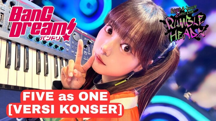 Mainin lagi five as one di game bang dream [versi konser]