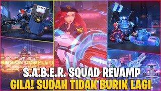 SEMUA EFEK BARU SKIN SQUAD S.A.B.E.R. - SUDAH SEMAKIN HD! TIDAK BURIK LAGI! MOBILE LEGENDS
