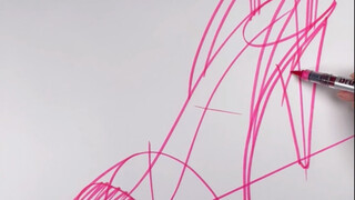 เพียงแค่วาดอะไรบางอย่างที่เด็กผู้ชายชอบดูด้วยการขีดเส้นเพียงไม่กี่เส้น