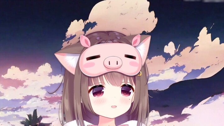 Princess Pig: The first words the little monkey said when he opened his mouth: FK Lan Linhan🤣🤣 Join 