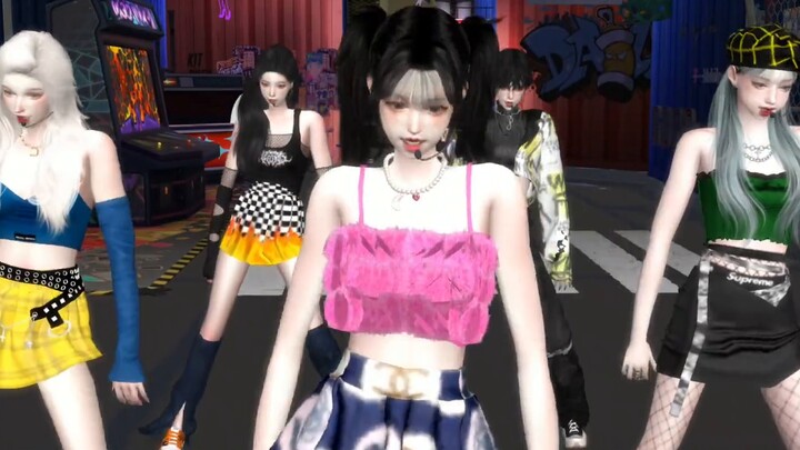 【TOMBOY】【WREATH】Inkigayo stage online! The Sims girl group