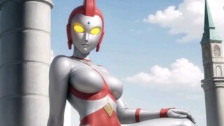 The female Ultraman appears, Princess Yulian of the Kingdom of Light