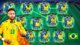 I Built Best Ever Brazil Squad 2022 World Cup - FIFA Mobile